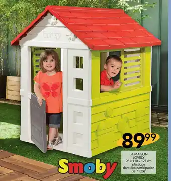 Stokomani Smoby LA MAISON LOVELY offre