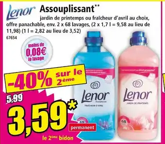 Norma LENOR Assouplissant offre