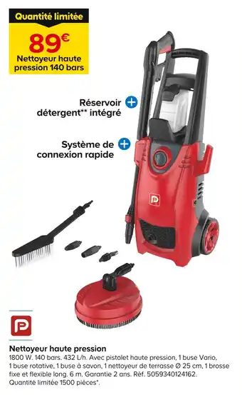 Castorama Performance Power Nettoyeur haute pression offre