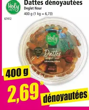 Norma HOLY FRUITS Dattes dénoyautées offre