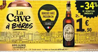 E.Leclerc Bière Blonde offre