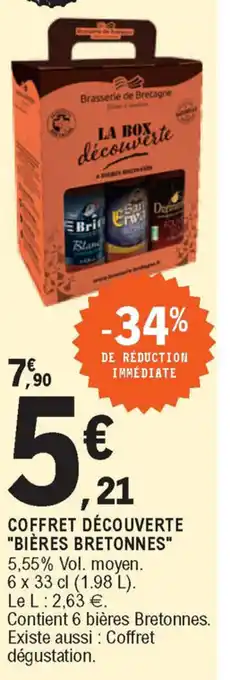 E.Leclerc Coffret Découverte offre
