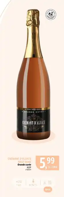 Lidl CRÉMANT D’ALSACE BRUT ROSÉ AOP offre