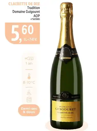Lidl Domaine Guigouret CLAIRETTE DE DIE offre