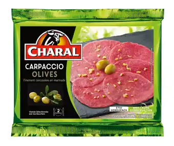 Carrefour Carpaccio aux olives CHARAL offre