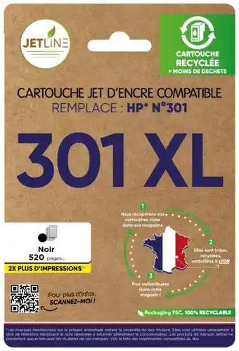 Carrefour JETLINE SUR TOUTES LES CARTOUCHES offre