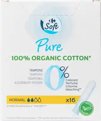 Carrefour CARREFOUR SOFT SUR TOUS LES TAMPONS offre