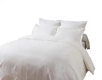 Carrefour TEX HOME Parure Olivier satin offre