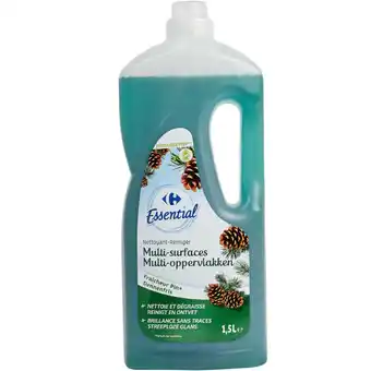 Carrefour CARREFOUR ESSENTIAL Nettoyant ménager multi-surfaces offre