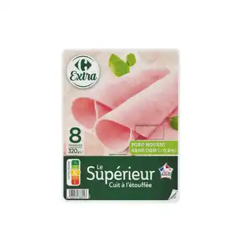 Carrefour CARREFOUR EXTRA Jambon supérieur offre