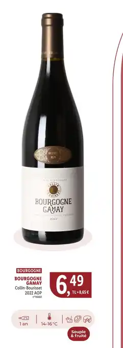 Lidl Collin-Bourisset BOURGOGNE GAMAY offre