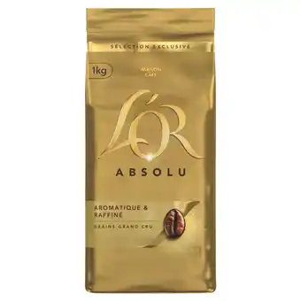 Carrefour L'OR Café en grains offre