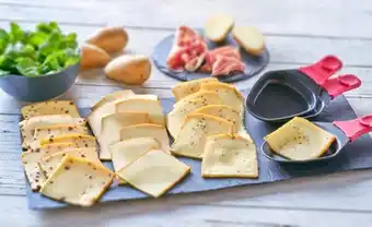 Carrefour Plateau de raclette 3 saveurs offre