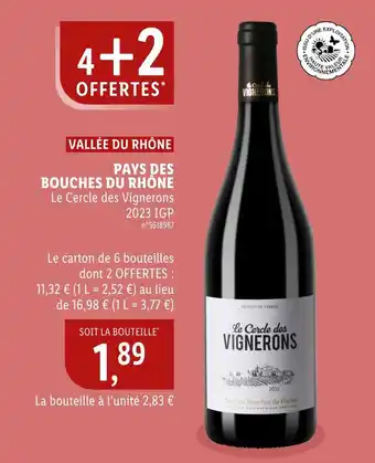 Lidl PAYS DES BOUCHES DU RHÔNE offre