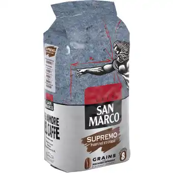 Carrefour SAN MARCO Café en grains offre