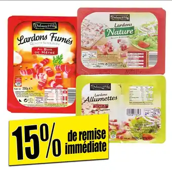 Norma Lardons ou allumettes offre