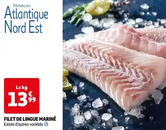 Auchan FILET DE LINGUE MARINÉ offre