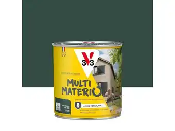 Weldom Peinture extérieure bois, fer, plastique V33 vert basque satiné 0.5l offre