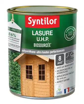 Castorama Lasure extérieure Nature Protect int/ext Syntilor 1L Satiné Chêne doré offre