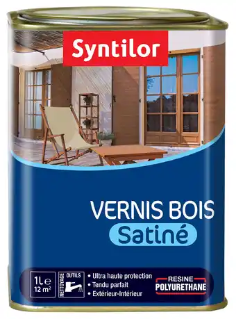 Castorama Vernis extérieur BSC longue durée 1 L satiné chêne foncé offre