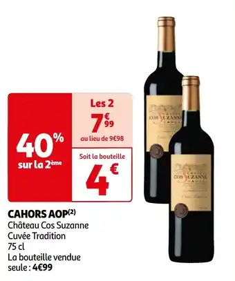 Auchan CAHORS AOP(²) offre