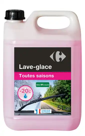 Carrefour Market CARREFOUR Lave glace toutes saisons 5L offre