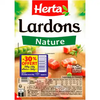 Carrefour Market HERTA Lardons offre