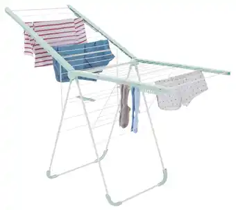 Carrefour Market CARREFOUR HOME Séchoir à poser 22m d'étendage + 6 pinces à linge offertes offre