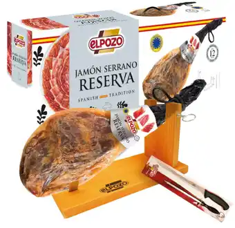 Carrefour Market ELPOZO Coffret jambon Serrano offre