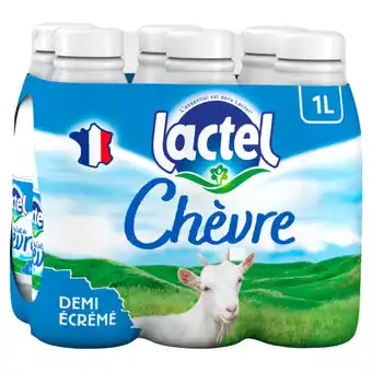 Carrefour Market LACTEL Lait de chèvre offre
