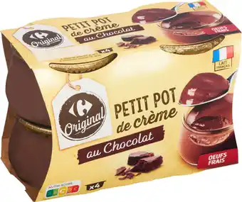 Carrefour Market CARREFOUR ORIGINAL Petits pots de crème offre