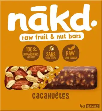 Carrefour Market NAKD Barres de céréales offre