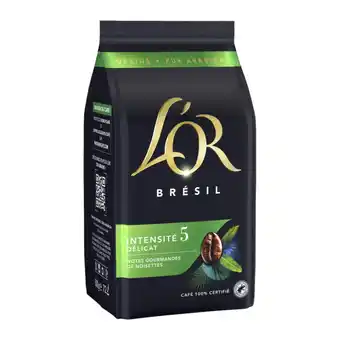 Carrefour Market L'OR Café en grains offre