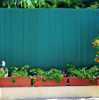 Jardiland Canisse plastique double face ovale vert 1x3 m offre