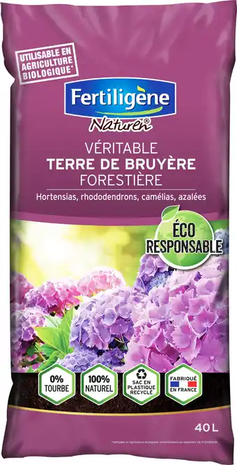 Naturen - Véritable terre de bruyère forestière 40 L