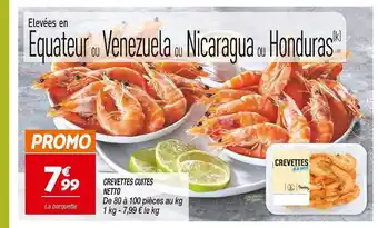 Netto NETTO CREVETTES CUITES offre