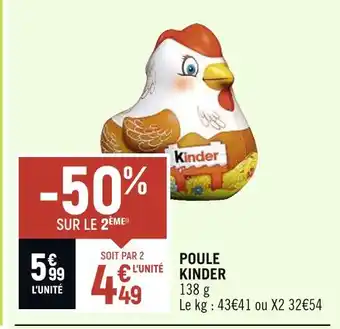 POULE KINDER