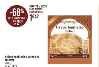 OUMMI Crêpes feuilletées surgelées
