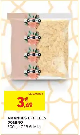 DOMINO AMANDES EFFILÉES
