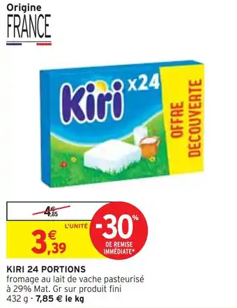 Intermarché KIRI KIRI 24 PORTIONS offre