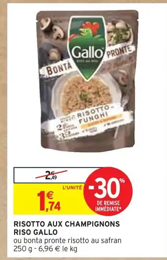 Intermarché GALLO RISOTTO AUX CHAMPIGNONS RISO offre