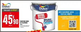 Batkor Dulux VALENTINE PEINTURE MURS ET PLAFONDS 15 L offre