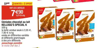 KELLOGG’S SPECIAL K Céréales chocolat au lait