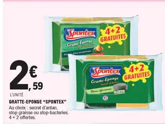E.Leclerc Gratte-Eponge "Spontex" offre