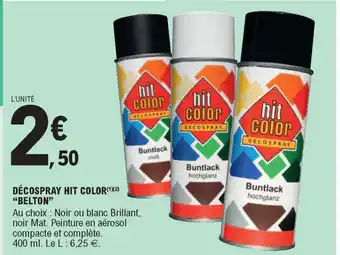 E.Leclerc Décospray Hit Color "Belton" offre