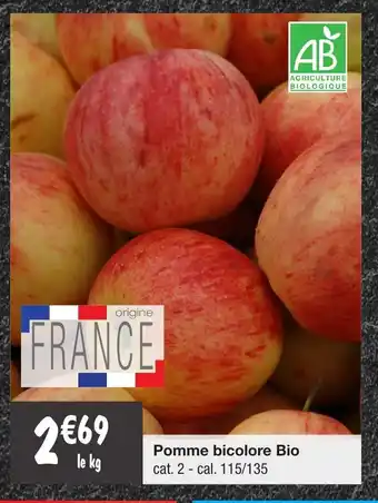 Pomme Bicolore Bio