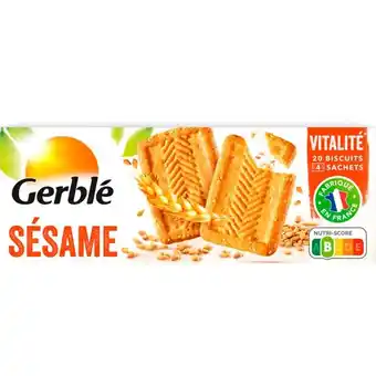 Auchan Biscuits Sésame Gerblé offre