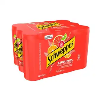 Auchan Schweppes Agrumes offre