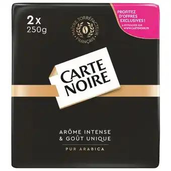 Auchan Café Moulu Classique Carte Noire offre