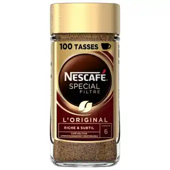Auchan Café Soluble Nescafé Spécial Filtre offre